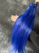 Пряме волосся на тресах GLADYS #BLUE D1 65см  00TBLUED1 фото 1
