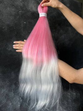 Канекалон EZ BRAID PINK/WHITE 00EZPINK/WHITE фото