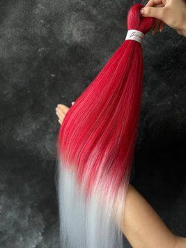 Канекалон EZ BRAID RED/WHITE 00EZRED/WHITE фото