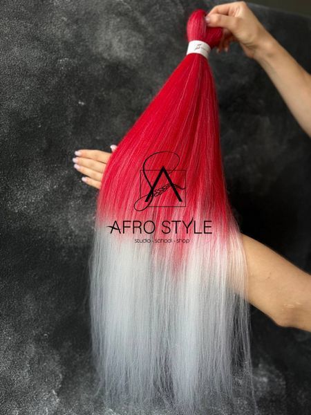Канекалон EZ BRAID RED/WHITE 00EZRED/WHITE фото