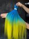 Канекалон EZ BRAID L.BLUE/YELLOW EZLBLUE/YELLOW фото 5