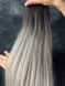 Пряме волосся на тресах GLADYS #OMBRE GREY 65см  0TOMBREGRAY фото 3