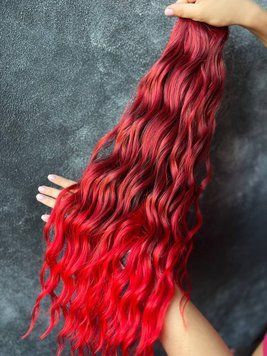 Локони ANNA T8/RED 55см  00AT8/RED фото