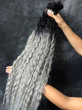 Локони на тресах T1B/GRAY 0ЛT1B/GRAY фото
