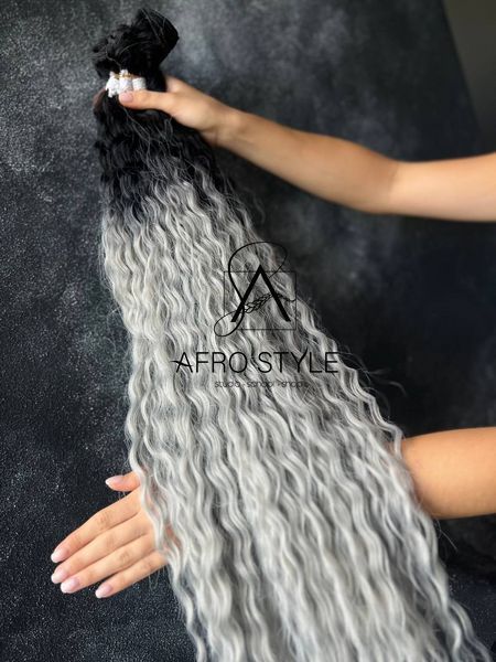 Локони на тресах T1B/GRAY 0ЛT1B/GRAY фото