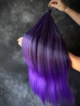 Термоволокно GLADYS PURPLE 70см 100грам 00POpurple фото