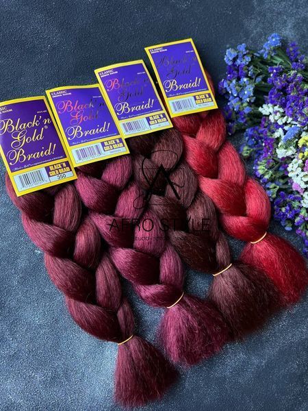 Канекалон Black&Gold MAROON 00BGMAROON фото