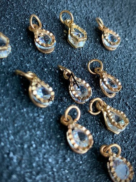 Прикраси "Золоті крапельки" 000ЗК фото