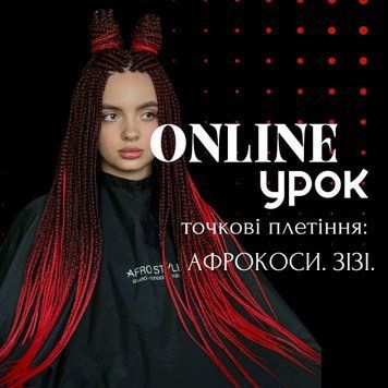ONLINE КУРС "Точкові плетіння: АФРОКОСИ.ЗІЗІ" 00ОNА фото