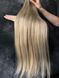 Пряме волосся на тресах GLADYS #ASHBLONDE 65см  0TASHBLONDE фото 2
