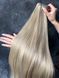 Пряме волосся на тресах GLADYS #ASHBLONDE 65см  0TASHBLONDE фото 3
