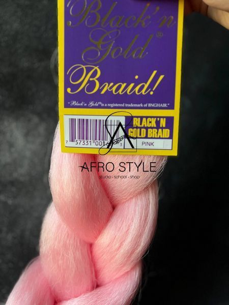 Канекалон Black&Gold PINK 00BGPINK фото