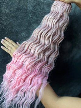 Локони ANNA TGPINK12 55см  00ATGPINK12 фото
