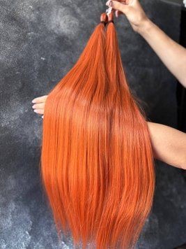 Термоволокно PONI GLADYS ORANGE 70см 100грам 00POR фото