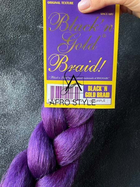 Канекалон Black&Gold D.PURPLE 00BGD.PURPLE фото
